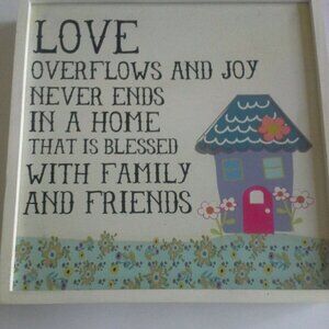 Family and friends home Frame